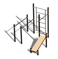 Спортивный комплекс воркаут ВС-98 в Тамбове