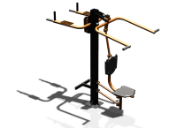 Уличный тренажер "Верхняя тяга Брусья Пресс" УТ339 в Тамбове Уличный тренажер "Верхняя тяга Брусья Пресс" УТ339 в Тамбове