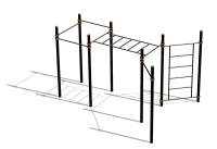 Спортивный комплекс воркаут ВС-117 в Тамбове