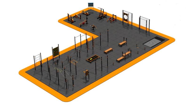 Дизайн проект спортплощадки Угловая в Тамбове