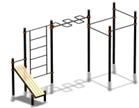 Спортивный комплекс воркаут ВС-74 в Тамбове