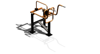 Силовой уличный тренажер  "Приседания"  УТ404 в Тамбове