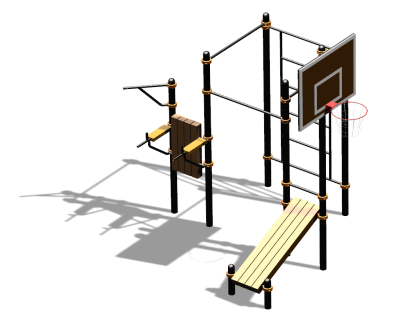 Спортивный комплекс воркаут ВС-94 в Тамбове