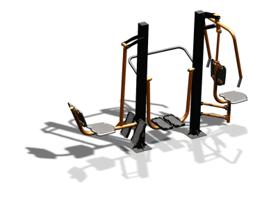 Уличный тренажер "Жим ногами Шагомер Жим от груди" УТ333 в Тамбове