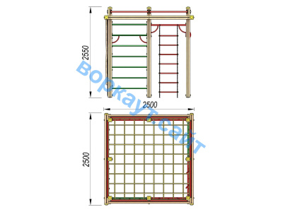 Детский спортивный комплекс ДСК 3110 в Тамбове Детский спортивный комплекс ДСК 3110 в Тамбове
