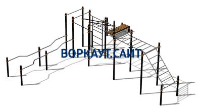 Спортивный комплекс воркаут ВС-199 в Тамбове