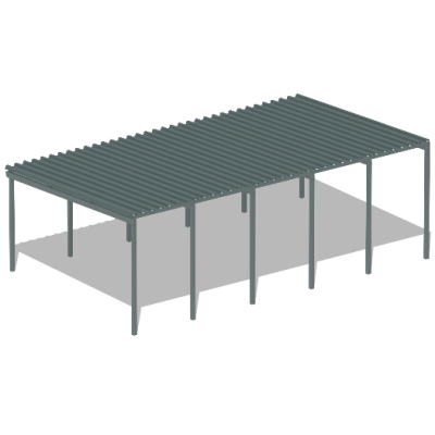 Большой теневой навес трибун МАФ 4131 в Тамбове