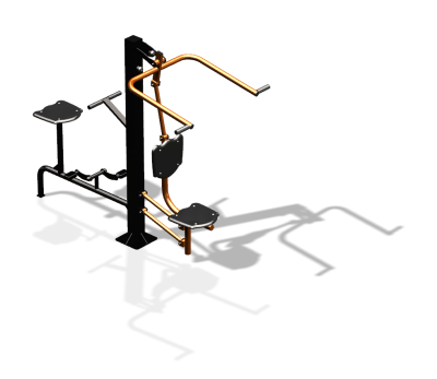 Уличный тренажер "Верхняя тяга Вело" УТ340 в Тамбове