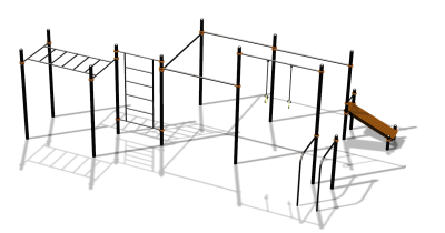 Спортивный комплекс воркаут ВС-153 в Тамбове