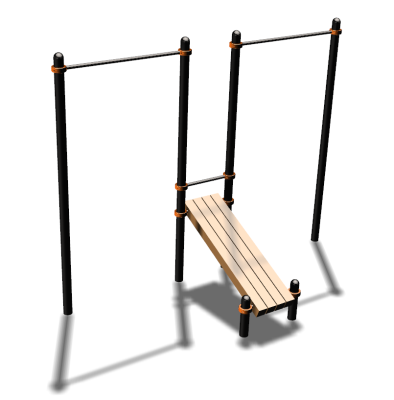 Воркаут турники со скамьей для пресса ВС-27 в Тамбове