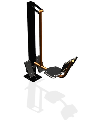 Уличный тренажер "Жим ногами одинарный" УТ 110 в Тамбове Уличный тренажер "Жим ногами одинарный" УТ 110 в Тамбове