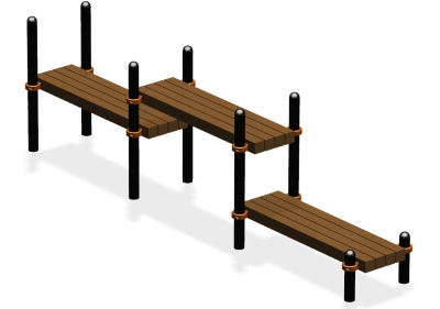 Спортивный комплекс воркаут ВС-63 в Тамбове