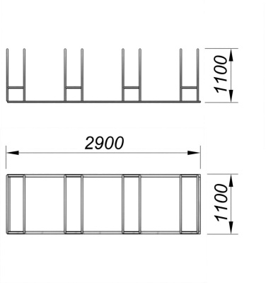 Велопарковка МАФ 6002 в Тамбове