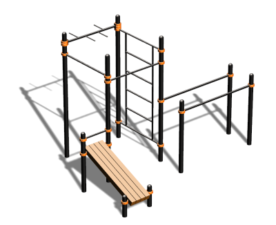Спортивный комплекс воркаут ВС-91 в Тамбове