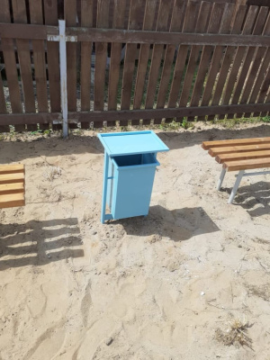 Урна с крышкой МАФ 1631 в Тамбове