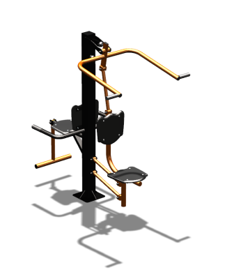 Уличный тренажер "Верхняя тяга Флекс" УТ325 в Тамбове