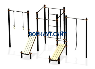 Спортивный комплекс воркаут ВС-44 в Тамбове