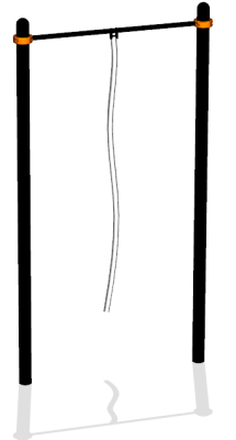 Турник с гимнастическим канатом ВС-34 в Тамбове