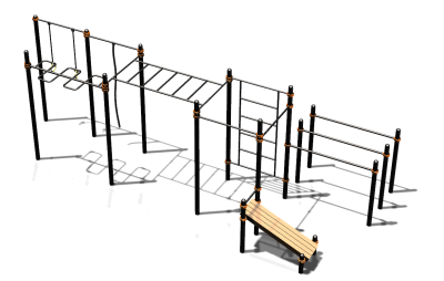 Спортивный комплекс воркаут ВС-77 в Тамбове