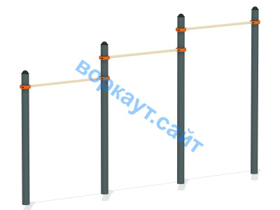 Турник тройной ВС-4 в Тамбове