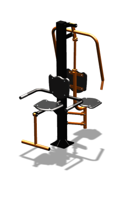 Уличный тренажер "Жим от груди Флекс" УТ324 в Тамбове