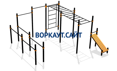 Спортивный комплекс воркаут ВС-109 в Тамбове