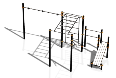 Спортивный комплекс воркаут ВС-87 в Тамбове