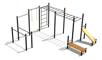 Спортивный комплекс воркаут ВС-71 в Тамбове
