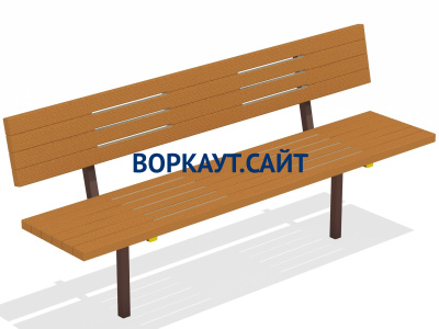 Диван уличный МАФ 1608 в Тамбове