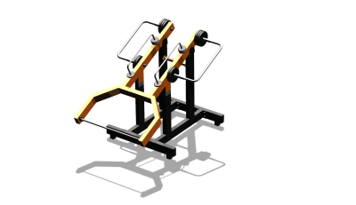 Силовой уличный тренажер  "Мультиштанга"  УТ417 в Тамбове