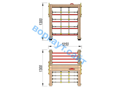 Детский спортивный комплекс ДСК 3201 в Тамбове