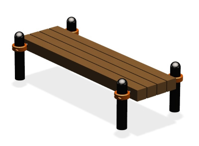 Воркаут скамья ВС-38 в Тамбове