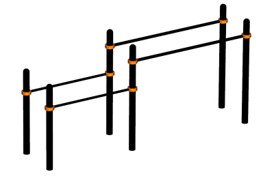 Брусья разновысокие ВС-15 в Тамбове