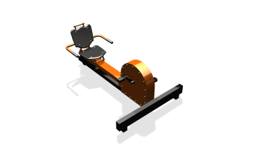 Силовой уличный тренажер  "Велотренажер"  УТ410 в Тамбове