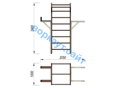Детский спортивный комплекс 3 в 1 ДСК 3103 в Тамбове
