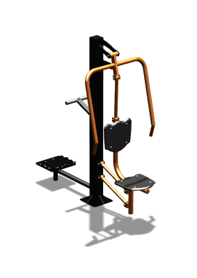 Уличный тренажер "Жим от груди Твистер" УТ328 в Тамбове