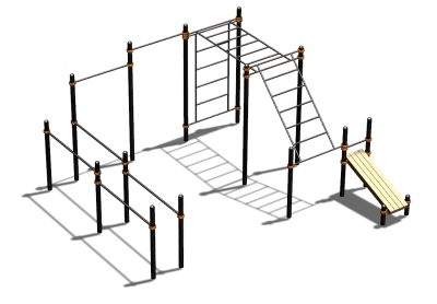 Спортивный комплекс воркаут ВС-146 в Тамбове