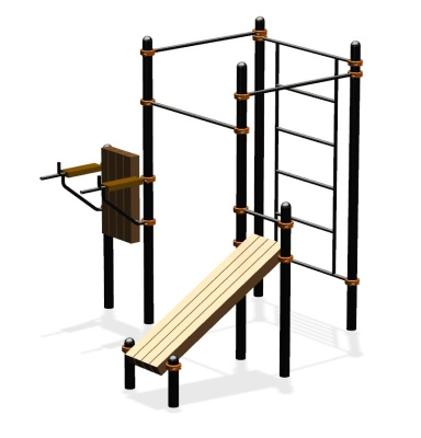 Спортивный комплекс воркаут ВС-64 в Тамбове