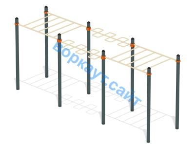 Воркаут комплекс рукоходов ВС-22 в Тамбове