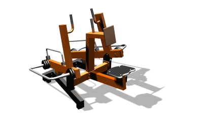 Силовой уличный тренажер  "Рычажная тяга"  УТ419 (тренажер находится на оптимизации у производства  и внешне может отличится от заявленной картинки в Тамбове