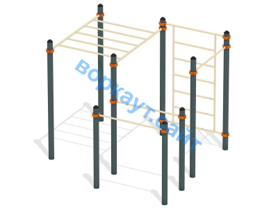 Спортивный комплекс воркаут ВС-48 в Тамбове