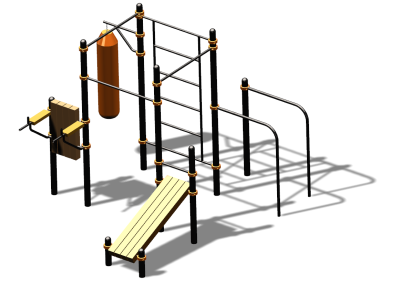 Спортивный комплекс воркаут ВС-93 в Тамбове