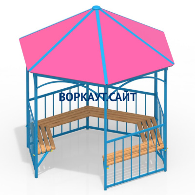 Беседка с лавками МАФ 4120 в Тамбове