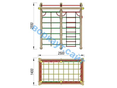 Детский спортивный комплекс ДСК 3108 в Тамбове