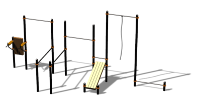 Спортивный комплекс воркаут ВС-90 в Тамбове