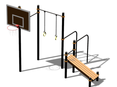 Спортивный комплекс воркаут ВС-143 в Тамбове