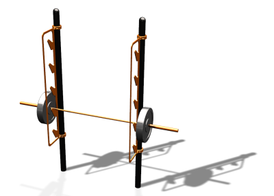 Спортивный комплекс воркаут ВС-84 в Тамбове