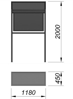 Информационный стенд МАФ 6006 в Тамбове