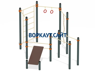 Спортивный комплекс воркаут ВС-49 в Тамбове