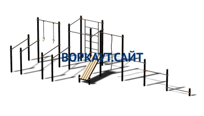 Спортивный комплекс воркаут ВС-83 в Тамбове